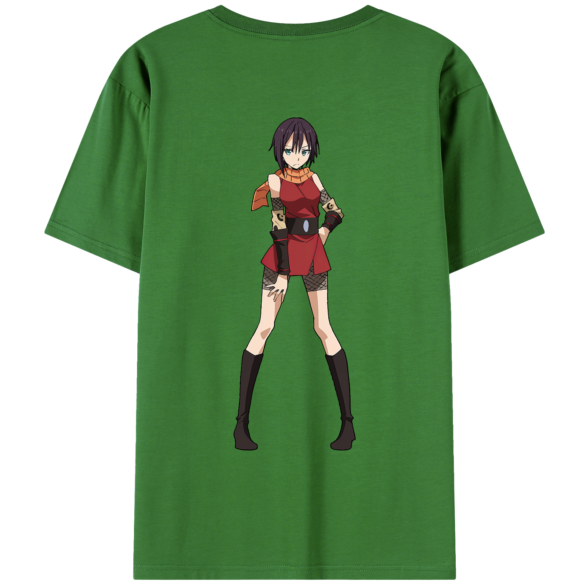 （画像用） 転スラ Regarding Reincarnated to Slime レディース半袖Tシャツ(バックプリント)